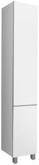 Шкаф-колонна напольная 350x300x1900 мм, двери, push-to-open, правый, цвет белый глянец ZZ