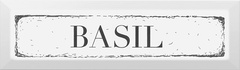 Декор Basil черный ХХl8.5x28.5