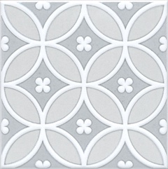 Декор Мурано серый|15x15