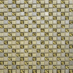 Мозаика Glass & Stone 2028 диагональ мрамор бежевый молочный-золото XX|30х30