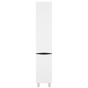 Шкаф-колонна напольная 350x300x1950 мм, на ножках, правый, цвет белый/венге XX товар