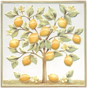 Декор Капри Лимонное дерево|20х20