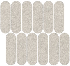 Декор Джиминьяно наборный серый светлый матовый 30x32