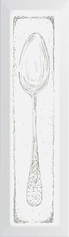 Декор Spoon зеленый ХХl8.5x28.5
