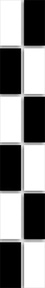 Бордюр Гармония мозаичный черно-белый 072 XX|5x30.2