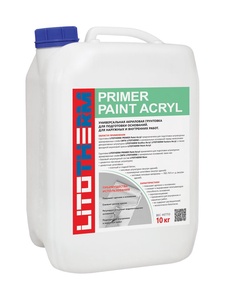 Грунтовка фасадная Litotherm Premier paint acryl 10 кг ZZ