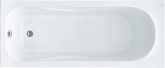 Ванна акриловая 170х70 см, прямоугольная, БЕЗ каркаса и сифона, цв.белый ZZ